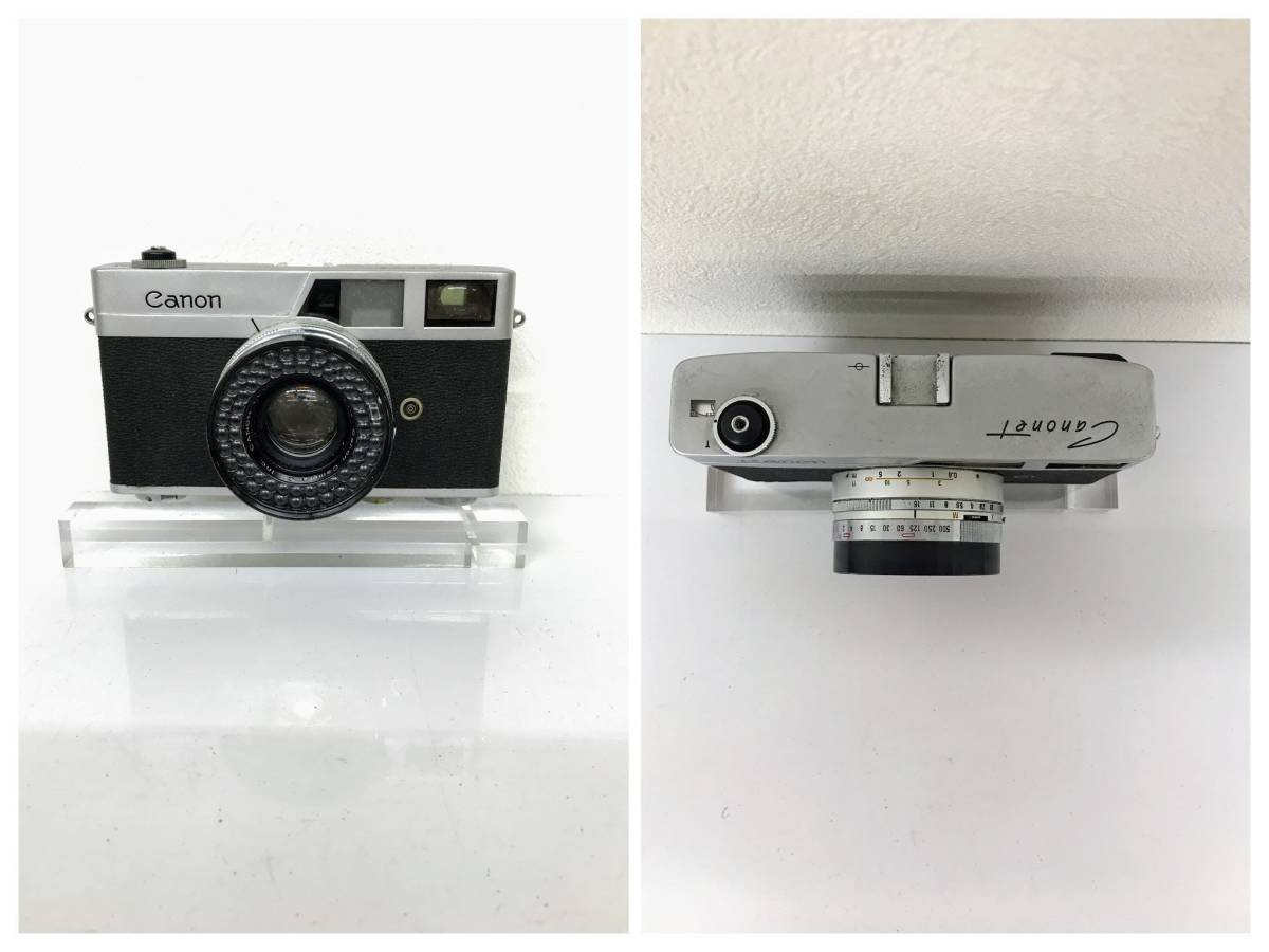 [IY1391]カメラ　フィルムカメラ　おまとめ Canon Canon/FTb Canonet PENTAX PENTAX/SL　PENTAX/SPOTMATIC F ジャンク品　80サイズ フィルムカメラ ジャンク品 Canon（キヤノン）のフィルムカメラ代表機種まとめ F-1 一眼レフ フィルムカメラ｜コメ兵｜公式日本最大級のリユースデパート