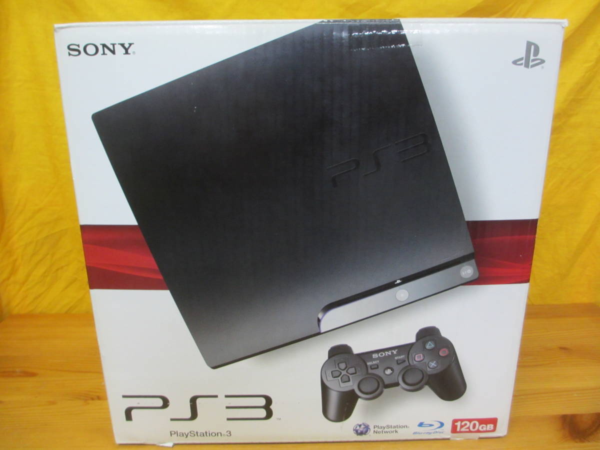 Y094】SONY◇PS3本体セット◇CECH-2000A◇120GB◇箱・説明書付き 中古 