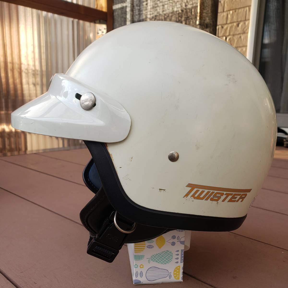 1966年.60sヴィンテージ.ツイスター.TWISTER.ハーフヘルメット.M 