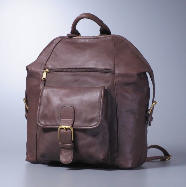COACH アメリカ製 オールドコーチ 0 かばん オールドコーチUSA TD9480//米国製*コーチ/COACH/オールドコーチ*レザーリュックサック/デイパック/バックパック/鞄/茶/ブラウン