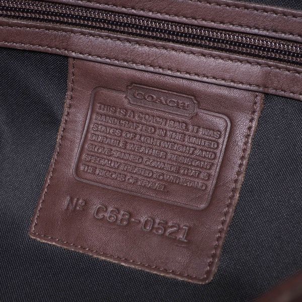 COACH アメリカ製 オールドコーチ 0 かばん オールドコーチUSA TD9480//米国製*コーチ/COACH/オールドコーチ*レザーリュックサック/デイパック/バックパック/鞄/茶/ブラウン