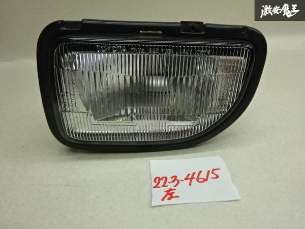 お得，低価 トヨタ 純正 SW20 MR2 MR-2 フォグライト フォグランプ 左側 左 助手席側 TOYOTA 17-12 KOITO レンズ割れ無し 訳有品 棚9-3-F(トヨタ用)｜売買されたオークション情報、yahooの商品情報をアーカイブ公開 純正品