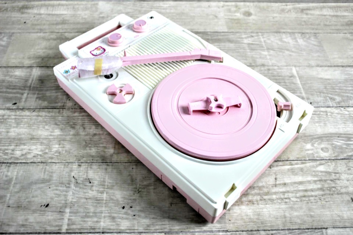 No.1396【現状品・動作品】Columbia コロンビア ポータブルレコード 