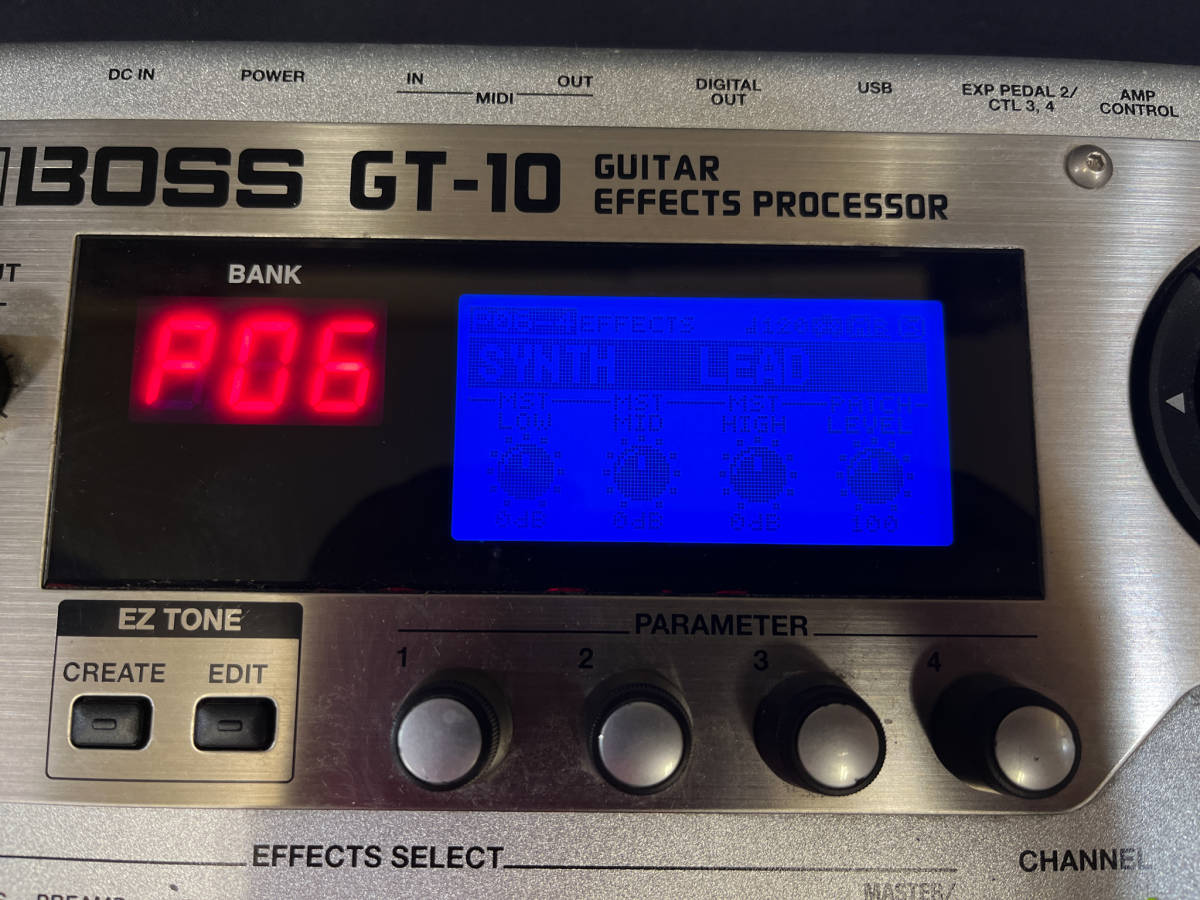 BOSS GT-10 ギター用 マルチエフェクター シルバー Guitar Effect