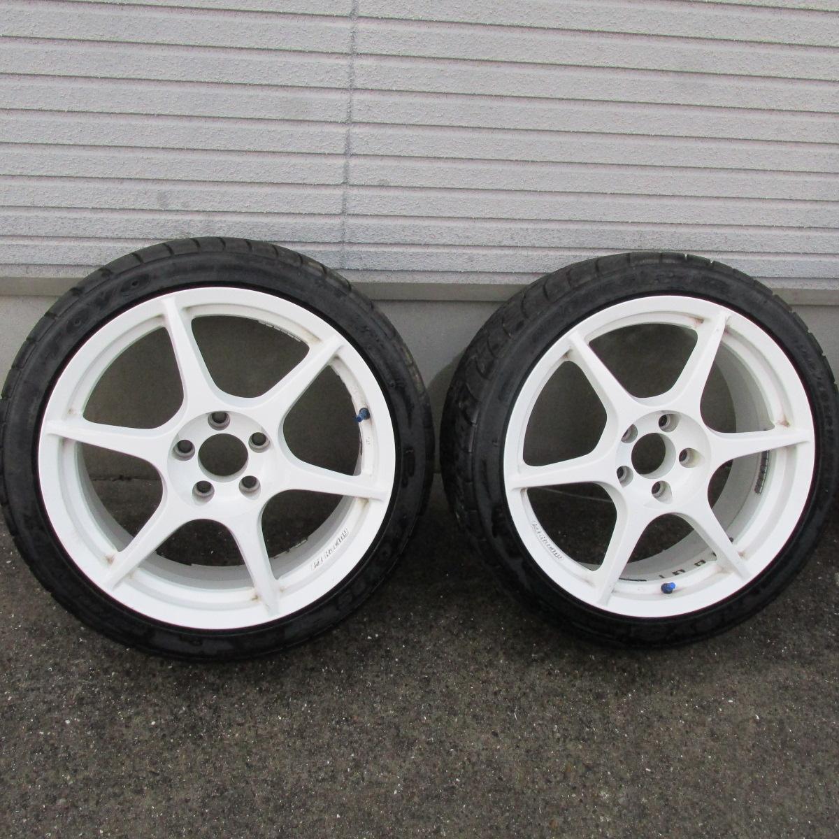 Buddy club p1レーシング、18インチ，8J、114．3，5穴 