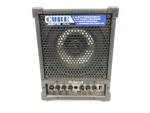 Roland CM-30 CUBE Monitor モニター アンプ ポータブル 中古 S6343116