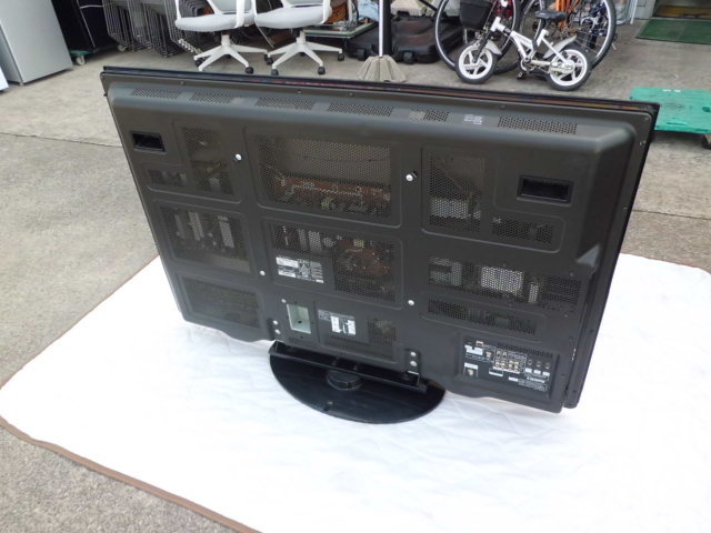 日立 Wooo 50V型 ハイビジョン プラズマテレビ HDD内蔵 リモコン P50