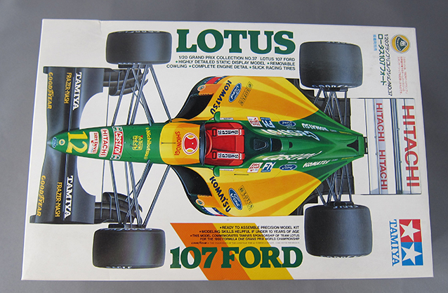 未組立）☆TAMIYA 1／20 ロータス107フォード 1992年☆ 1⁄20 タミヤ