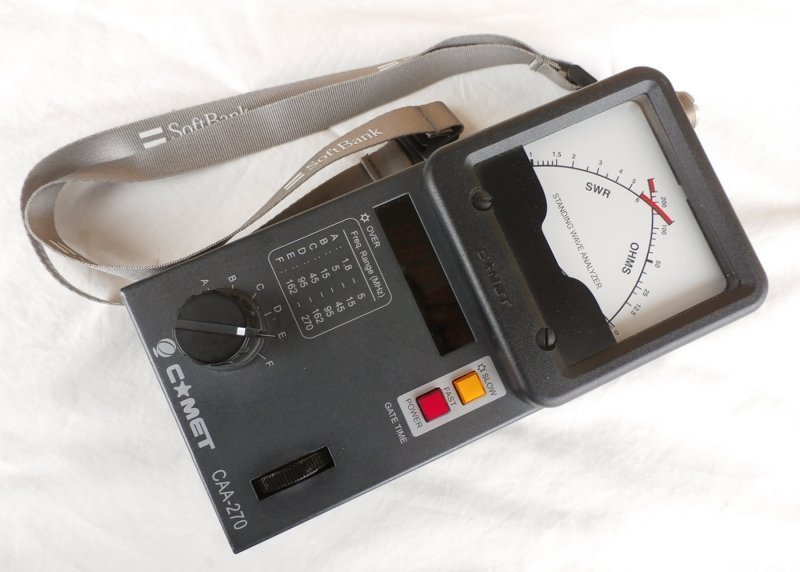 CAA-270 コメット1.8～270MHzアンテナアナライザー中古完動品
