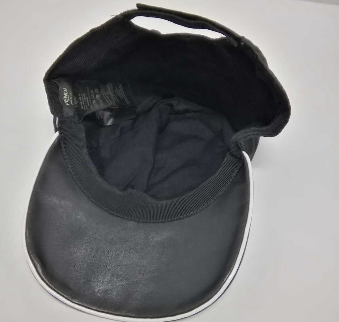 FENDI フェンディ ベースボールキャップ 帽子 イタリア製 58cm