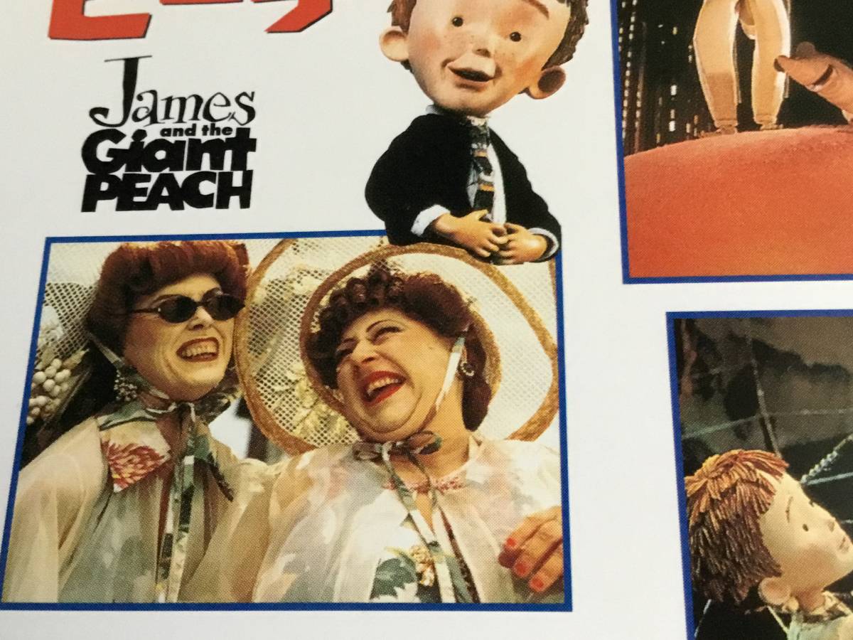 Dvd 映画 ジャイアント ピーチ ヘンリーセリック監督 製作ティムバートン 巨大な桃の木のもと スペースアドベンチャー 売買されたオークション情報 Yahooの商品情報をアーカイブ公開 オークファン Aucfan Com