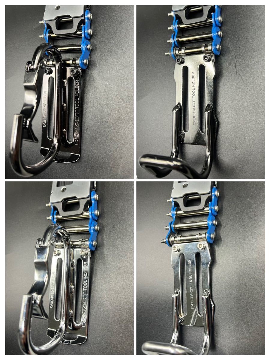 TAJIMAメタルセフ ハンドメイド オリジナル金具 BLUE