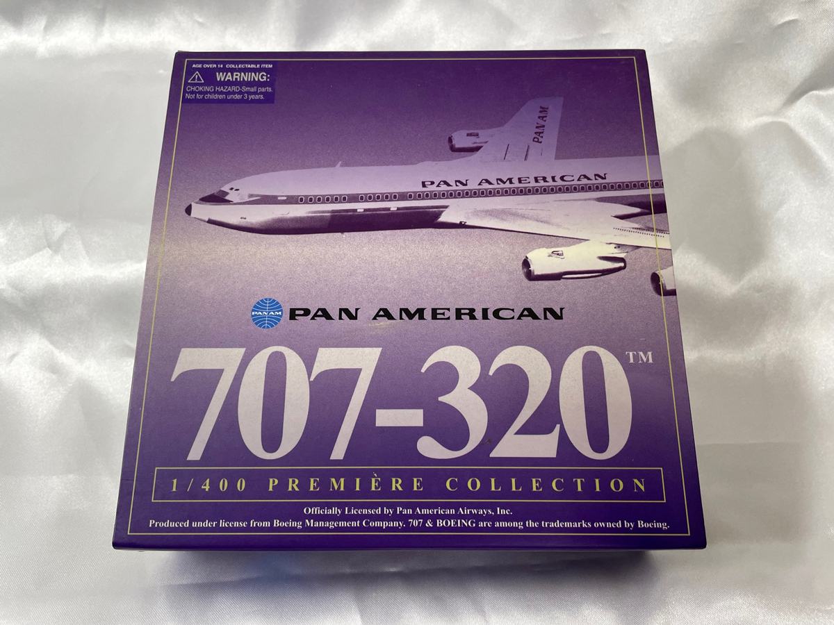 ドラゴン 1/400 707-320 PAN AMERICAN ITEM No.55718 DRAGON 民間