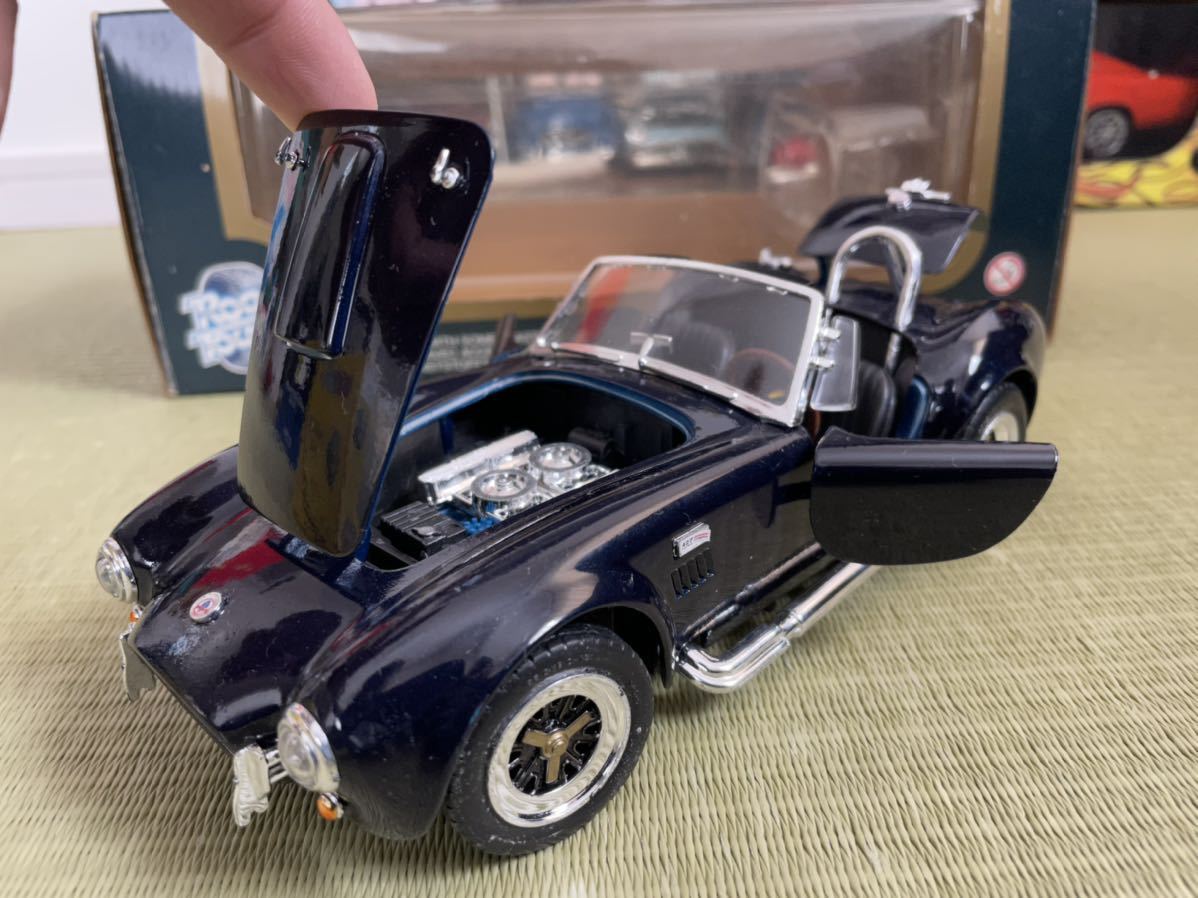 0 コブラ シェルビー S&frasl;C | 京商 1&frasl;18 Cobra COBRA Shelby SHELBY シェルビーコブラ 427S&frasl;C CSX4000 ミニカー ダークブルー