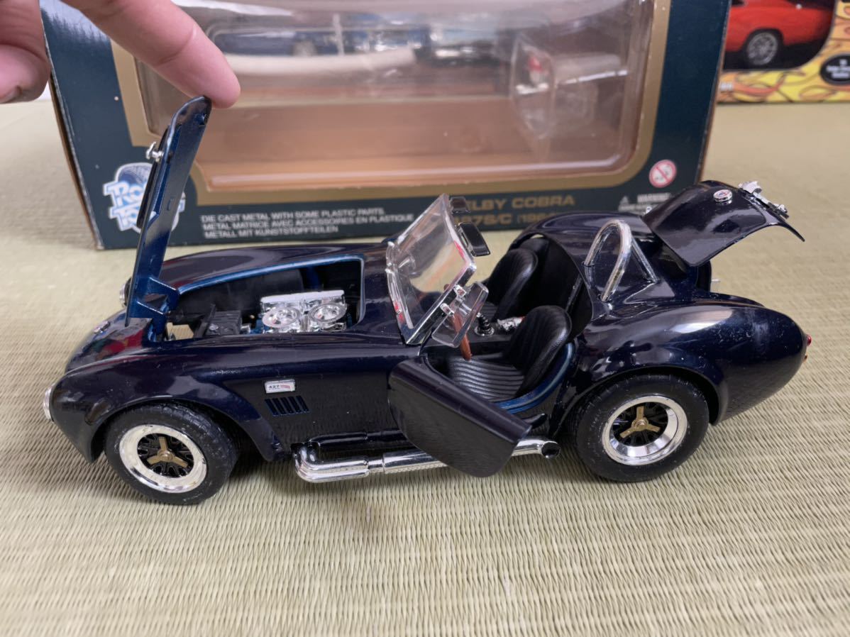 0 コブラ シェルビー S&frasl;C | 京商 1&frasl;18 Cobra COBRA Shelby SHELBY シェルビーコブラ 427S&frasl;C CSX4000 ミニカー ダークブルー
