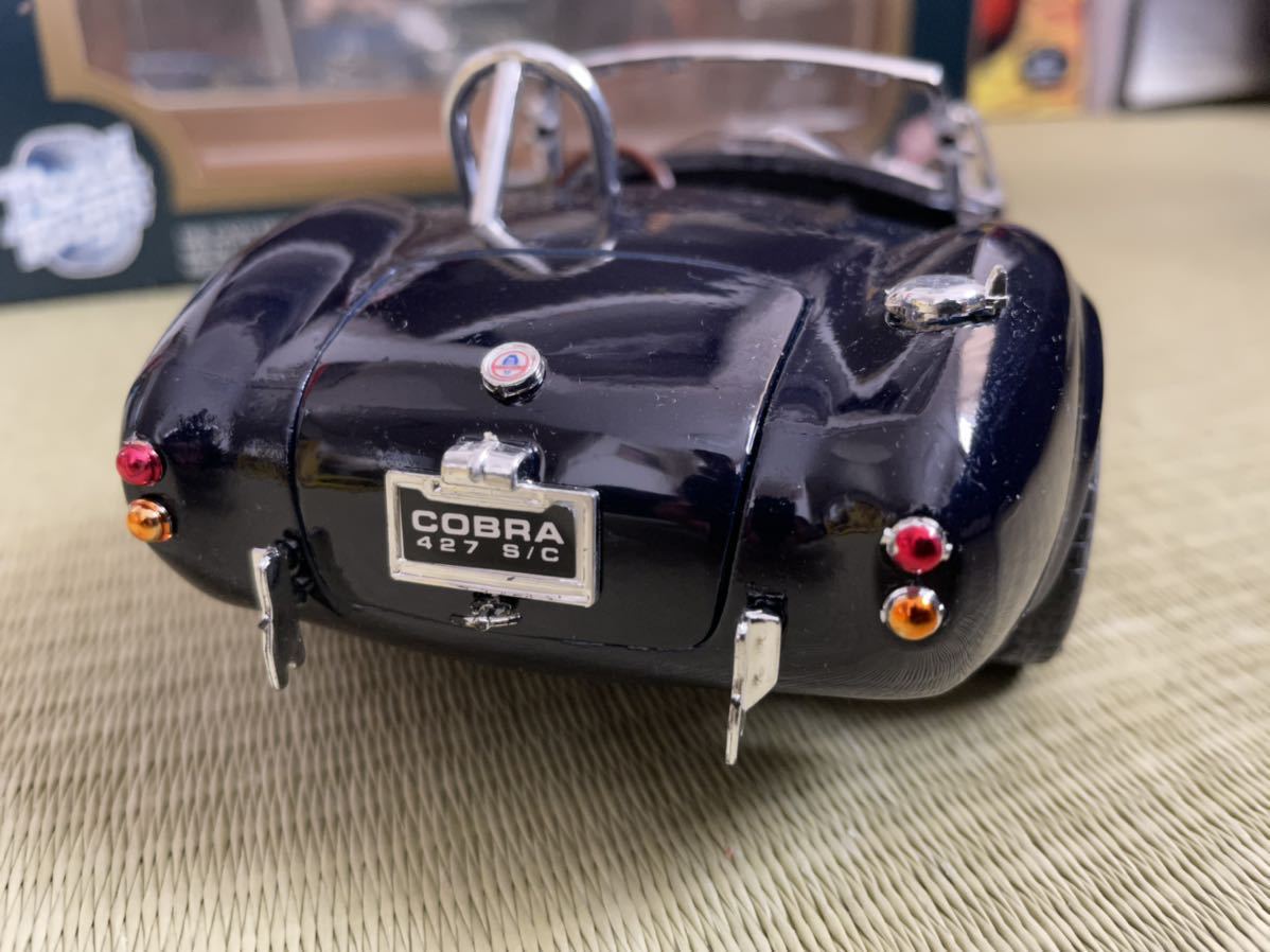 0 コブラ シェルビー S&frasl;C | 京商 1&frasl;18 Cobra COBRA Shelby SHELBY シェルビーコブラ 427S&frasl;C CSX4000 ミニカー ダークブルー