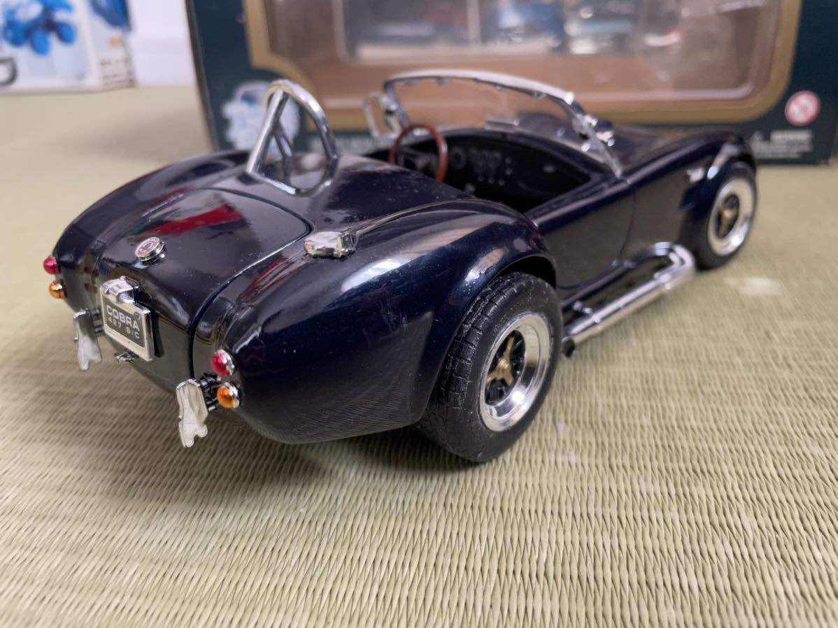 0 コブラ シェルビー S&frasl;C | 京商 1&frasl;18 Cobra COBRA Shelby SHELBY シェルビーコブラ 427S&frasl;C CSX4000 ミニカー ダークブルー