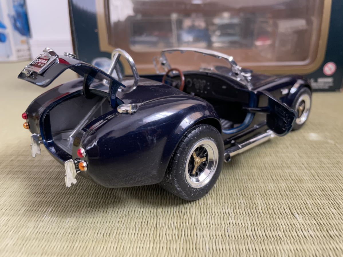 0 コブラ シェルビー S&frasl;C | 京商 1&frasl;18 Cobra COBRA Shelby SHELBY シェルビーコブラ 427S&frasl;C CSX4000 ミニカー ダークブルー