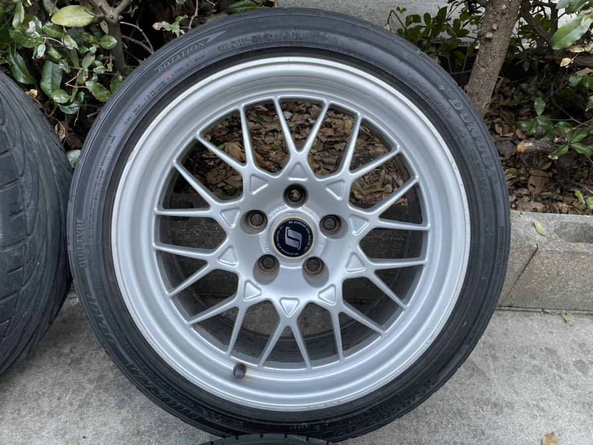 R32GTR純正ホイール4本セット2本DIREZZA DZ101 R32GTR純正ホイール4本セット2本DIREZZA DZ101