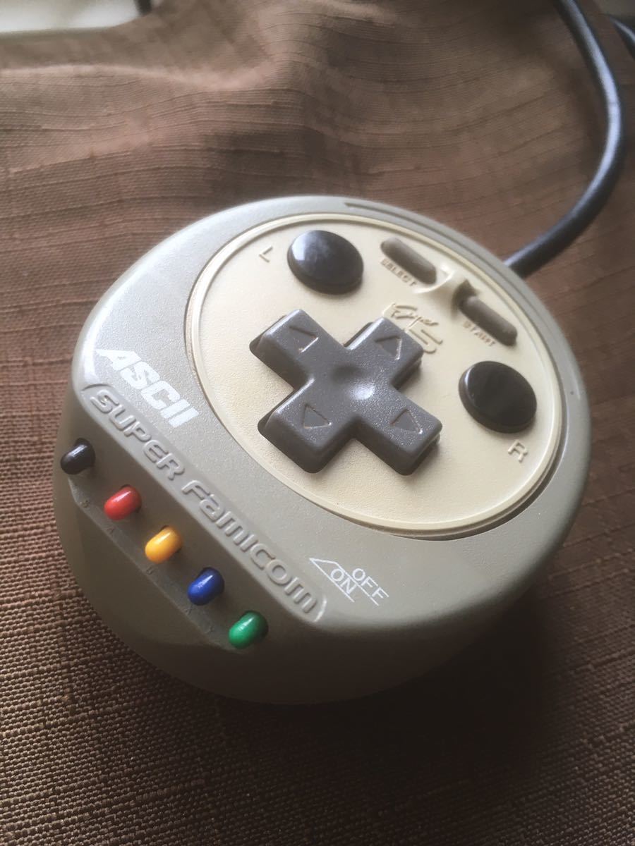 SFC スーパーファミコン アスキー スティック スーパーL5 AS-114