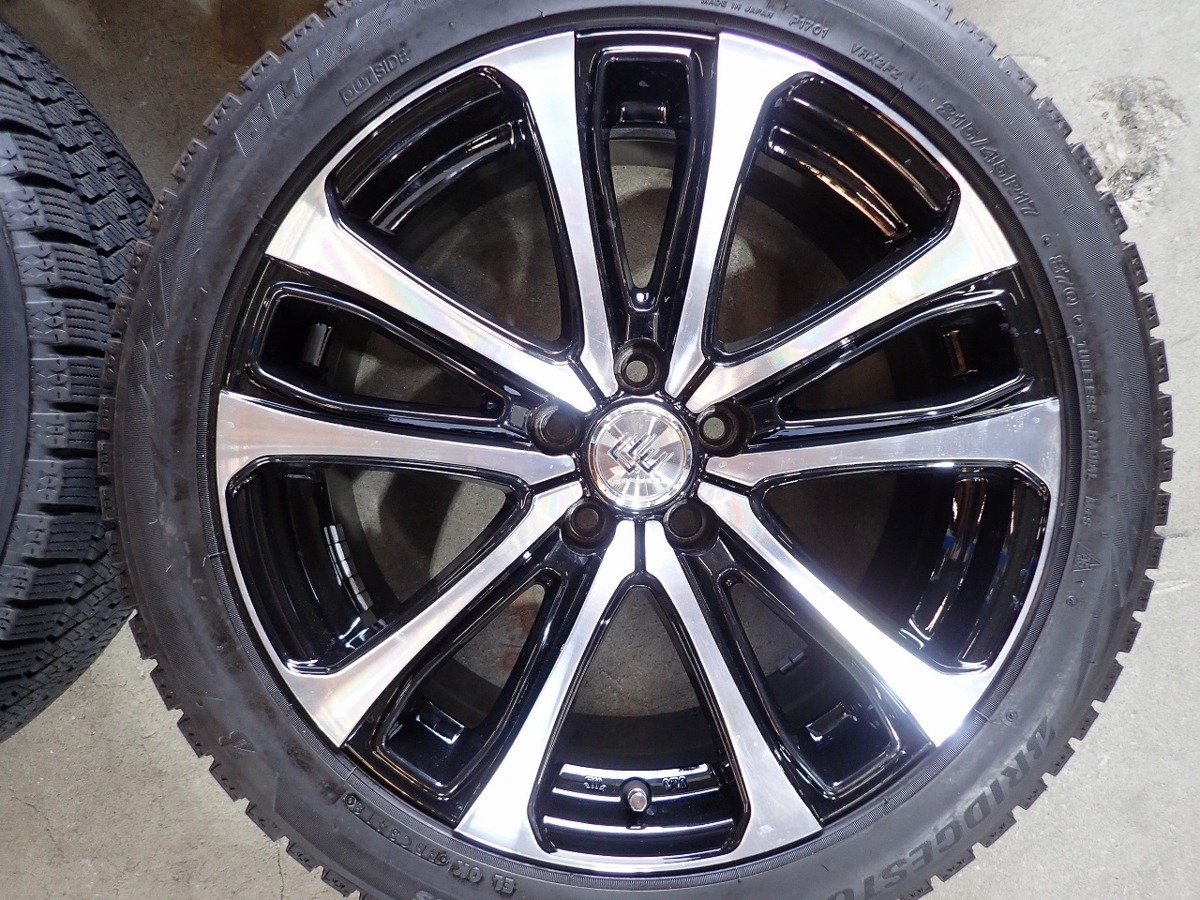 NP1102【送料無料215/45R17】プリウス ウィッシュ 86 BRZなどに BS