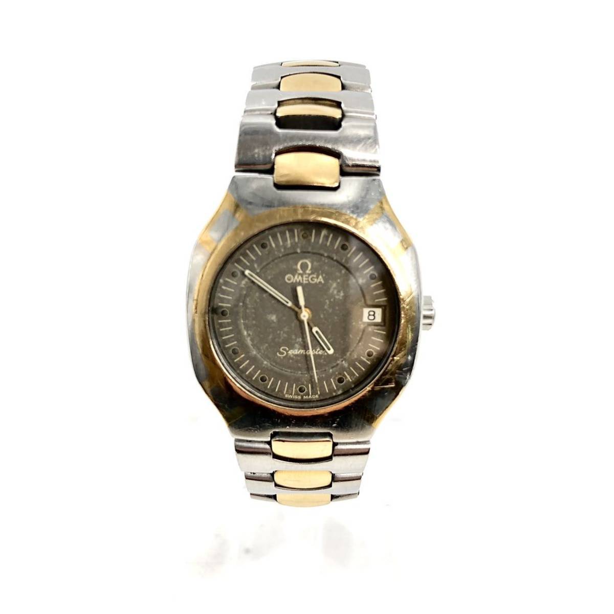 HOT，人気SALE 稼働品 OMEGA 腕時計 B-387 オメガ シーマスター ポラリス SEAMASTER ブランド ウォッチ デイト(シーマスター)｜売買されたオークション情報、yahooの商品情報をアーカイブ公開 - オークファン シーマスター