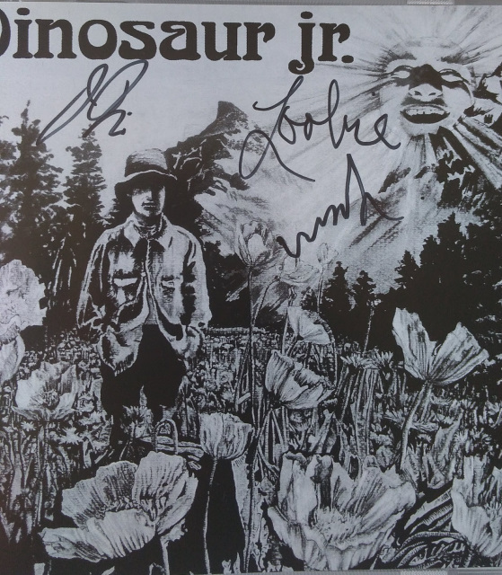 直筆サイン【Dinosaur Jr.】ダイナソーJR. 1stアルバム 日本盤中古CD