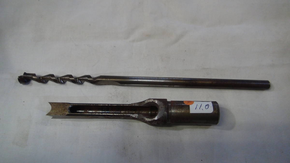 木工機械 小林式カクノミの刃物セット中古　11㍉ _2