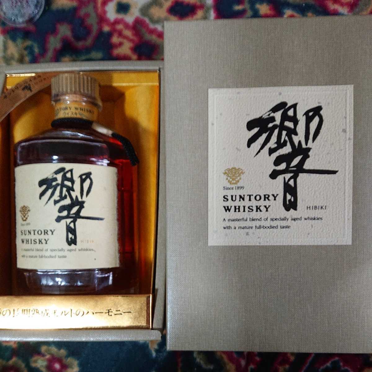 未開封 サントリー 響 750ml SH-01 金キャップ 裏ゴールドラベル(日本  