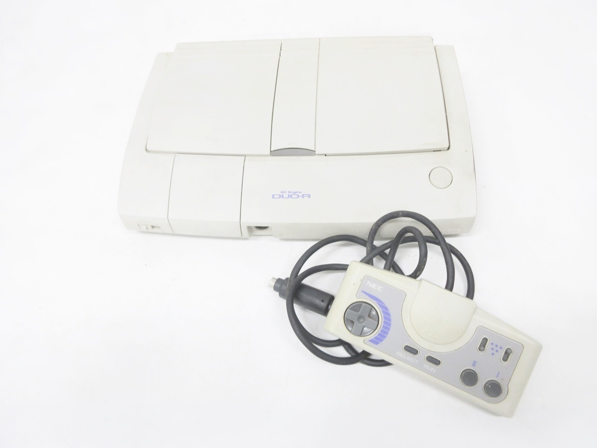 02 67-478654-28 [Y] PC エンジン DUO-R PI-TG10 本体 コントローラー 