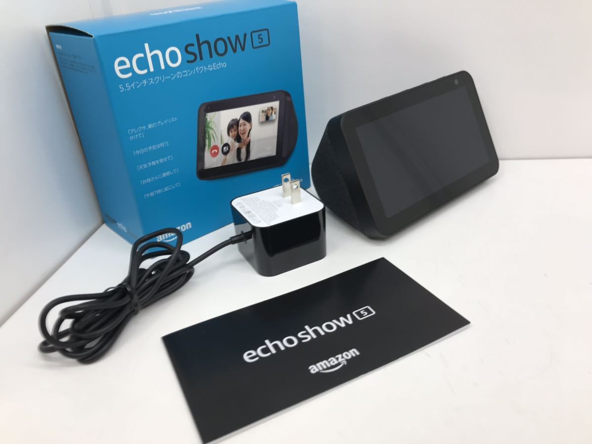 0 Echo Show エコーショー5 第3世代 スマートディスプレイ チャコール