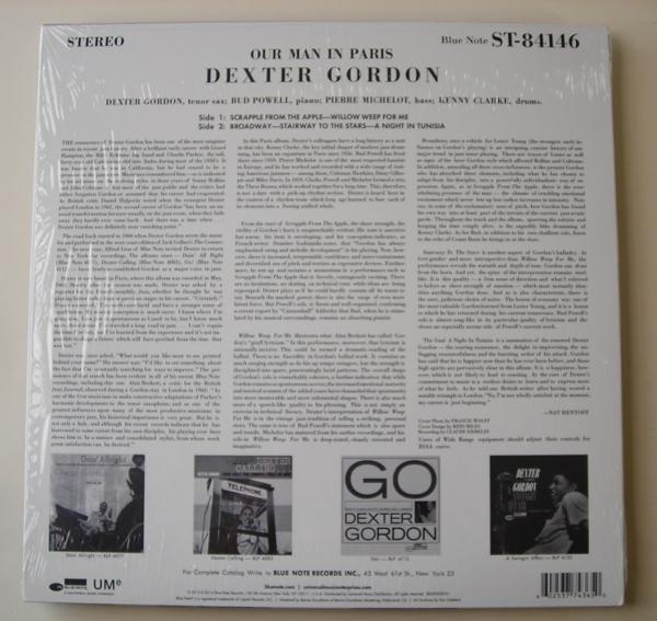 ■新品即決■Dexter Gordon デクスター・ゴードン/our man..(LP)