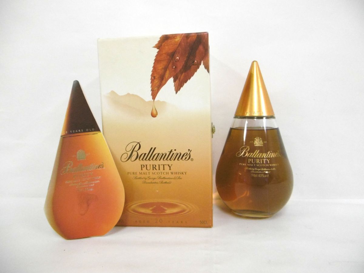  古酒 未開栓 Ballantine's バランタイン 20年 PURITY プリティ ピュリティ SCOTCH スコッチ ウイスキー 液面低下 箱 500ml 43% B1997yM(スコッチ)｜売買されたオークション情報、yahooの商品情報をアー スコッチ