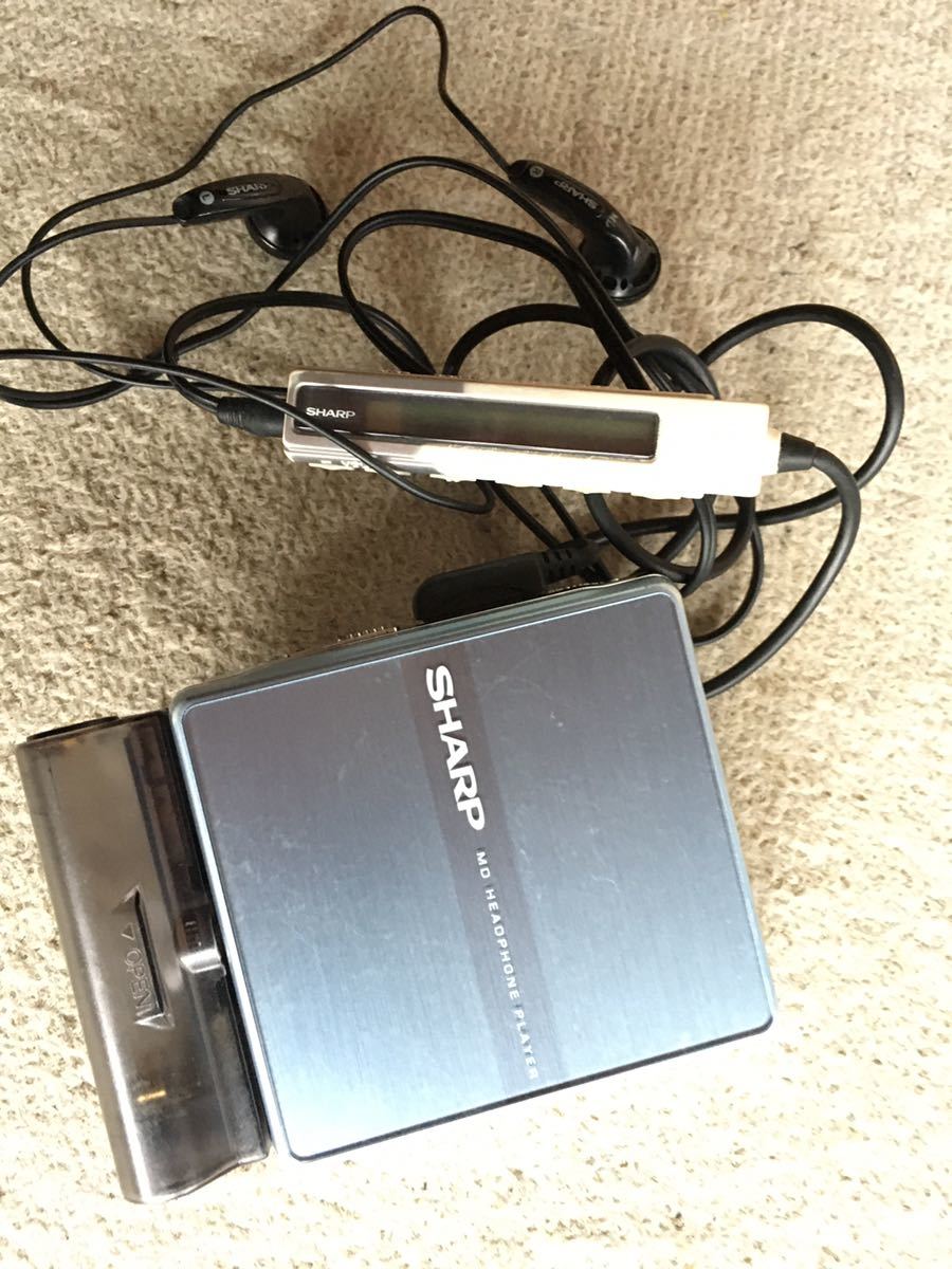 SHARP MD-ST600-A/ST70-S/DS8-H☆MDプレーヤー 中古動作品