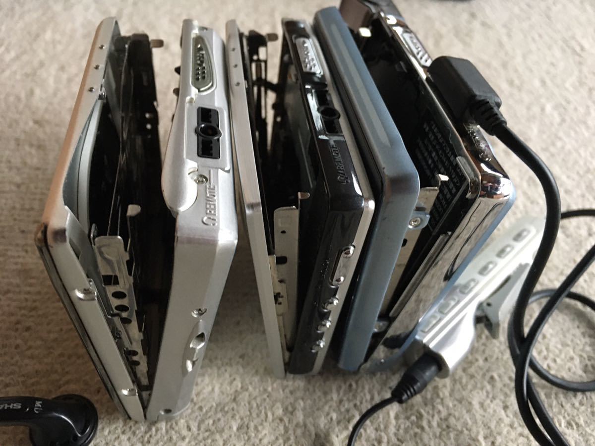 SHARP MD-ST600-A/ST70-S/DS8-H☆MDプレーヤー 中古動作品