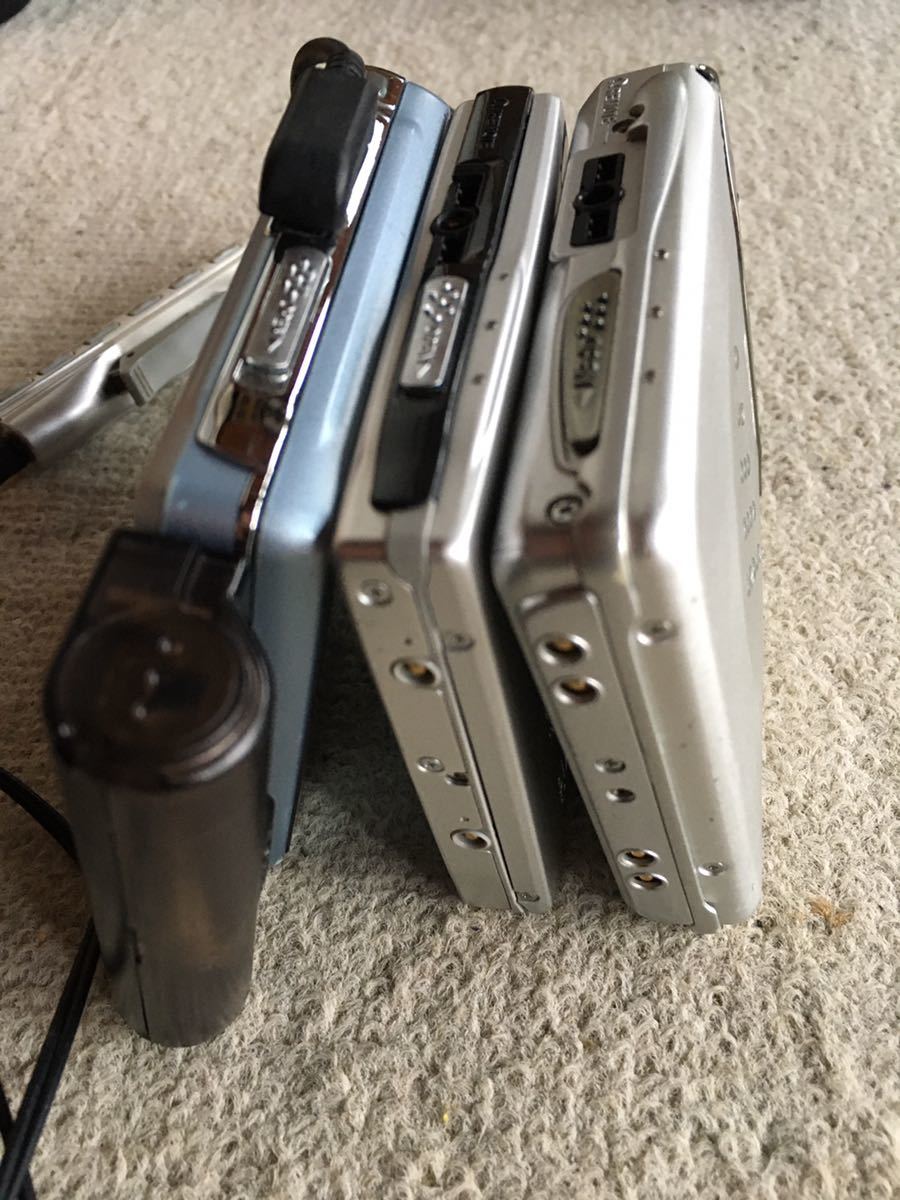 SHARP MD-ST600-A/ST70-S/DS8-H☆MDプレーヤー 中古動作品