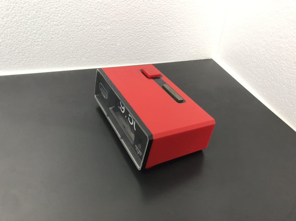 SEIKO QN 401T パタパタ時計 昭和レトロ セイコー ジャンク品(目覚し