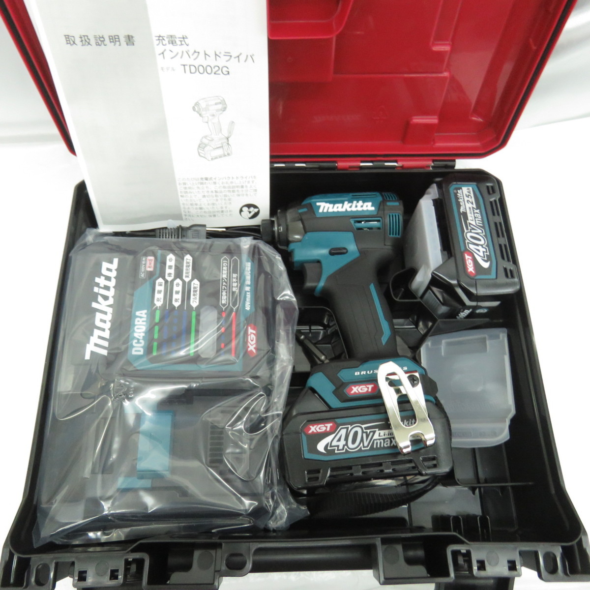 高品質，新作 品 makita マキタ 充電式インパクトドライバ TD002GRDX ブルー 40Vmax 2.5Ah 10966839(本体)｜売買されたオークション情報、yahooの商品情報をアーカイブ公開 - オークファン インパクトドライバ