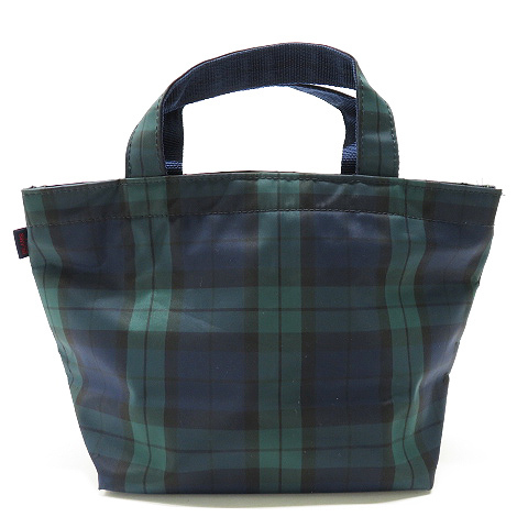 Beams Golf ネイビー チェック柄 ゴルフバッグ