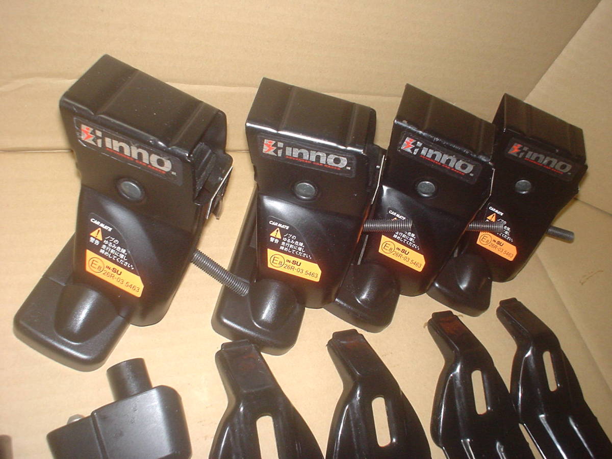 INNO カーメイト inno イノー ベーシックステーセット | CARMATE ルーフオンタイプ IN-SU-K5 ルーフオンタイプベーシックステーセット スクエアベース ☆開封済み・未使用品 INTR Base INSUT ベーシックステーの通販