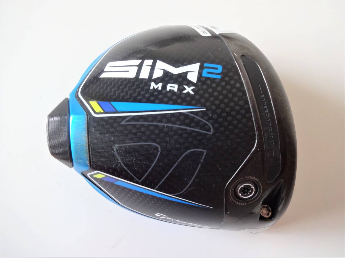 テーラーメイド　ＳＩＭ２ＭＡＸドライバー　10.5°　ヘッド 　付属品 ドライバー SIM2MAX テーラーメイド 10.5度 S \u2044