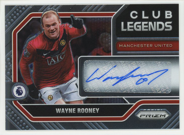 Wayne Rooney】2021-22 Panini Prizm Premier League Club legends 