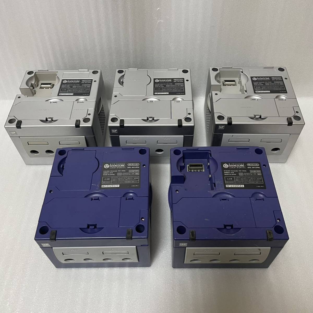 ジャンク7台】任天堂 ゲームキューブ 本体まとめ売り GAMECUBE 