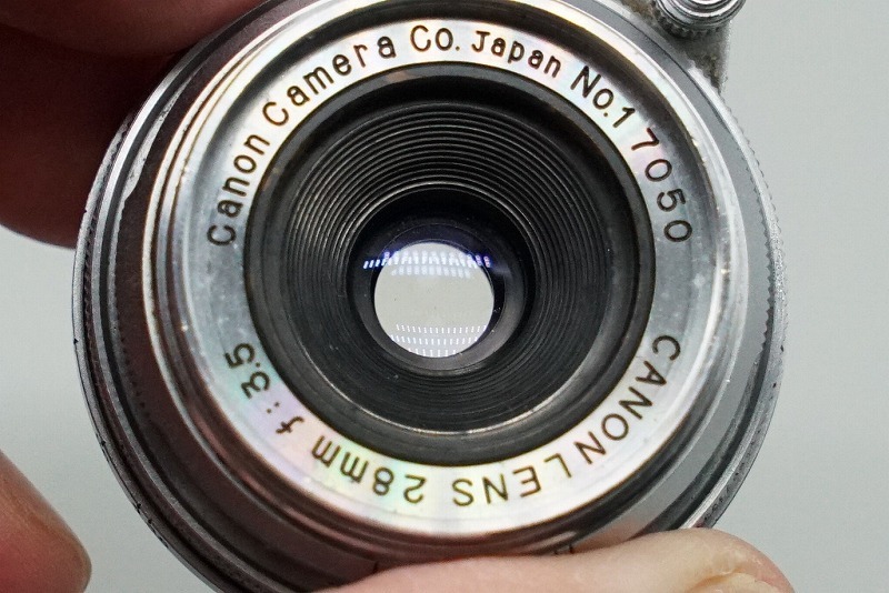 1円スタート CANON LENS 28mm F3.5 L ライカスクリューマウント 現状