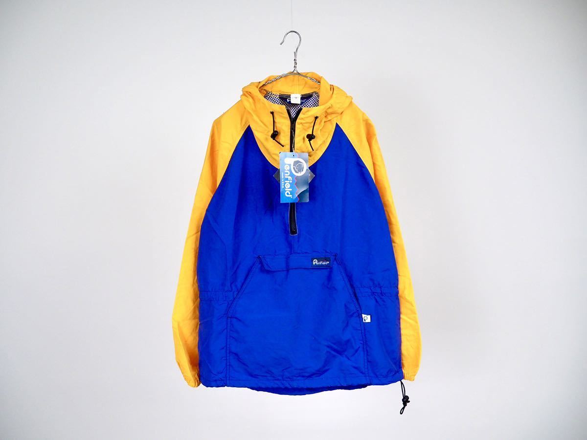 NOS》90s USA製 Penfield ナイロン アノラックパーカー S 2トーン 