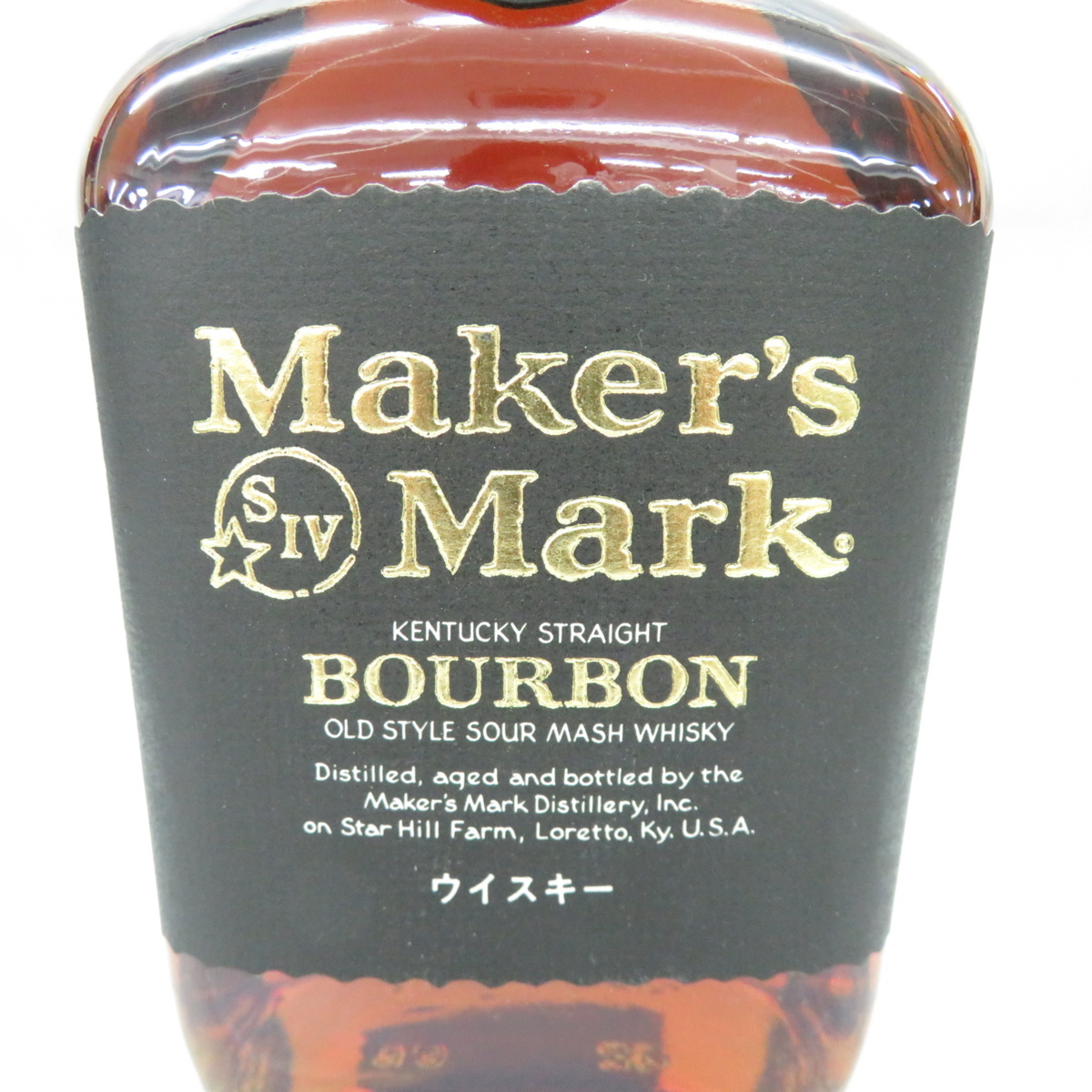 メーカーズマーク ブラックトップ Mark 750ml Maker's 47.5度 MARK