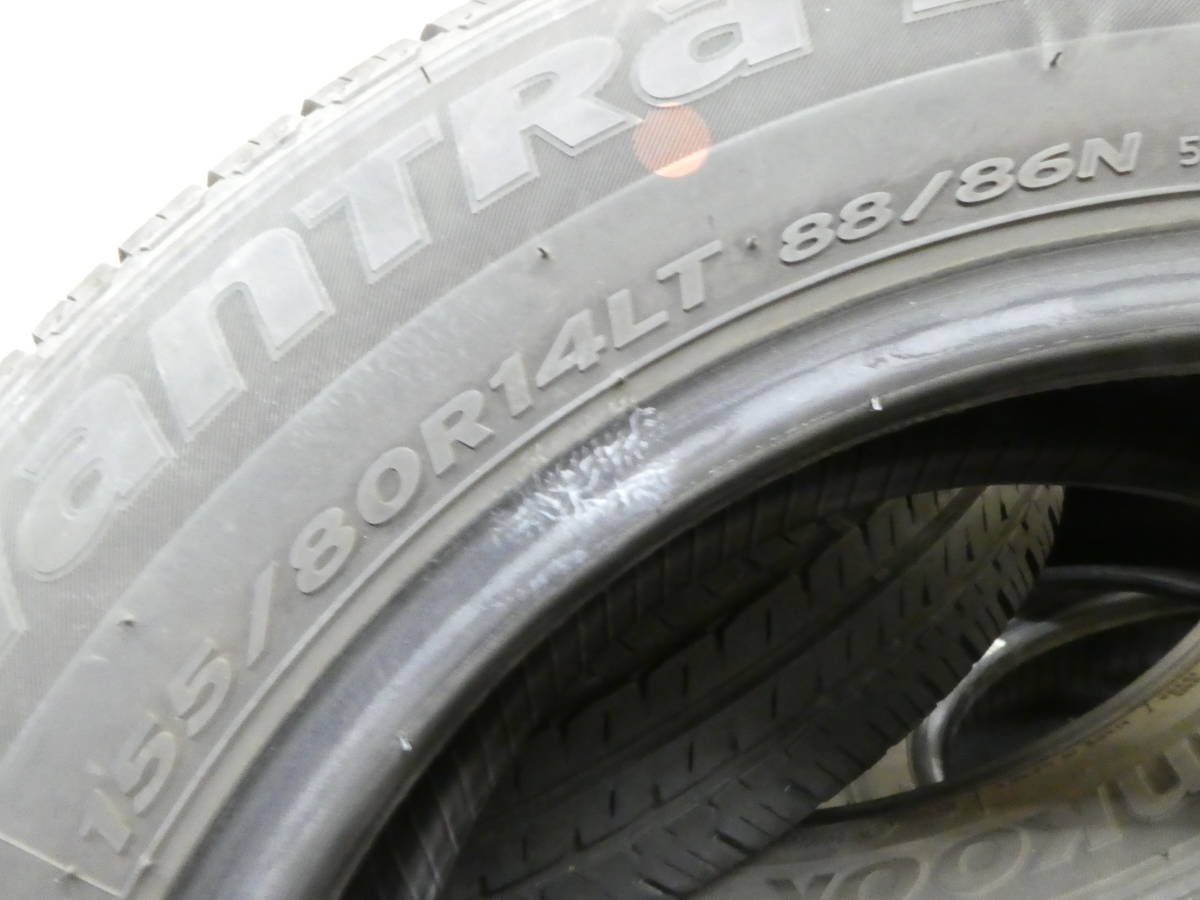 LT Vantra 155&frasl;80R14 88&frasl;86N RA18 ハンコック(Hankook) : Hankook | Tyre HANKOOK 4本 14インチ - R バントラLT