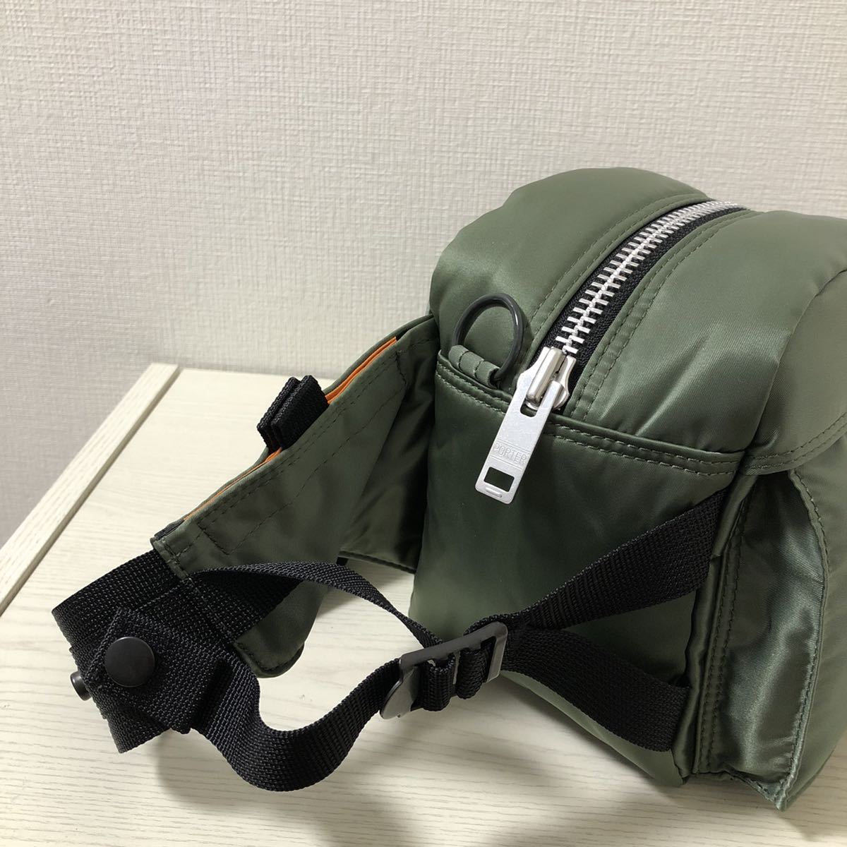 PX TANKER FANNY PACK セージグリーン PX TANKER(PXタンカー) WAIST BAG | 吉田カバンホームページ | YOSHIDA