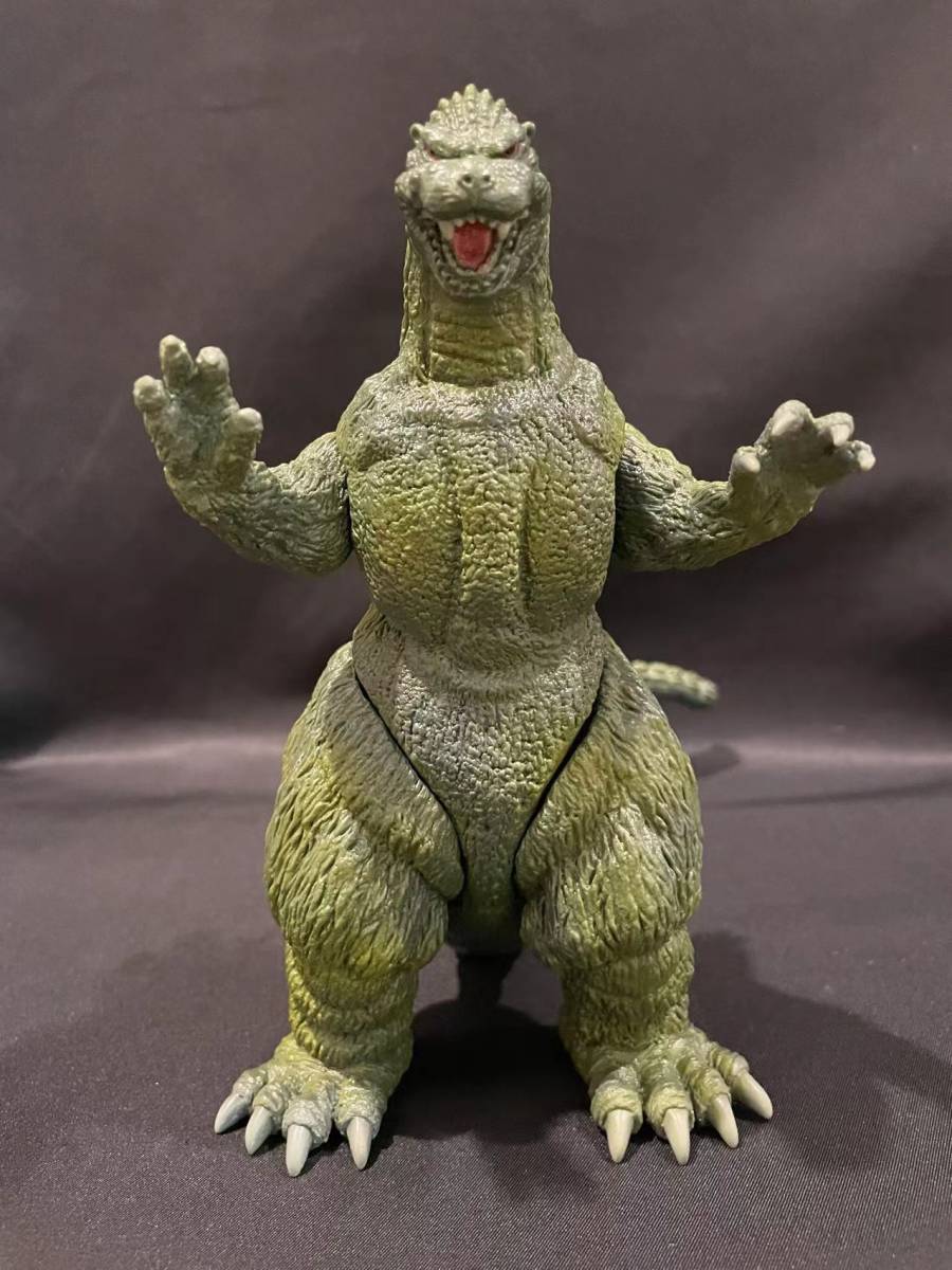 マルサンソフビ ゴジラ450 1989 ビオゴジ グリーンクリアVer マルサンソフビ ゴジラ450 1989 ビオゴジ グリーンクリアVer マルサン
