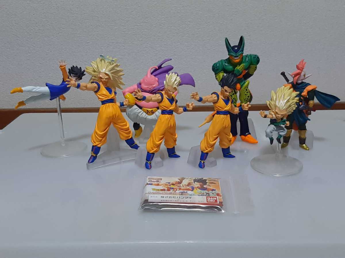 全8種セット HG ドラゴンボールZ17 集え超戦士!伝説の魔人復活編 
